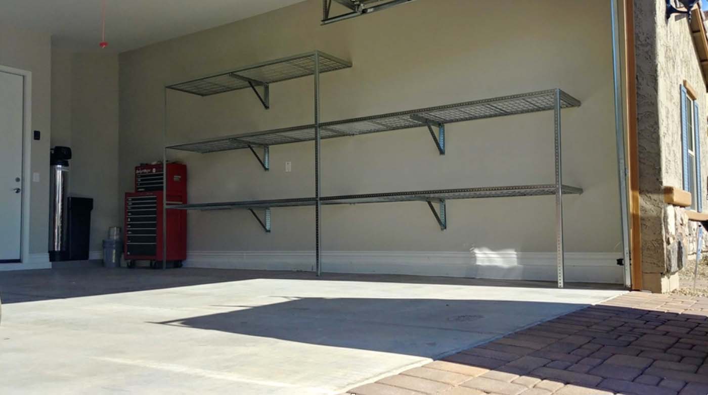Garage Storage Shelves Gallery, Garage Wire Shelving Wall Mount
