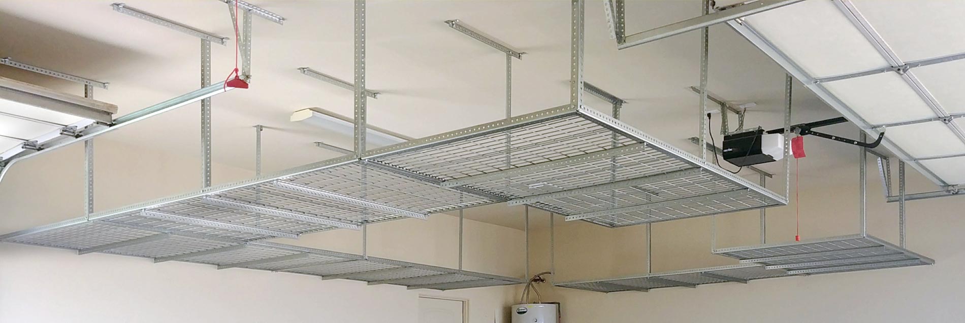 Overhead Garage Storage Rack - DIY Install