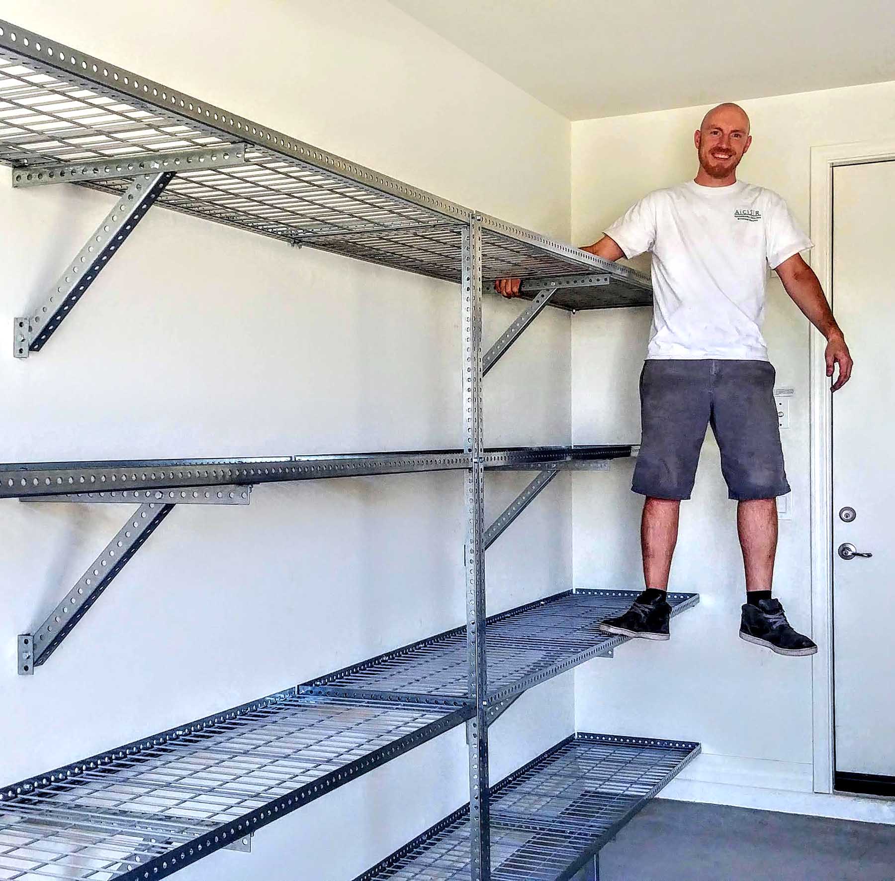 Maximize Storage Space With Metal Garage Shelves