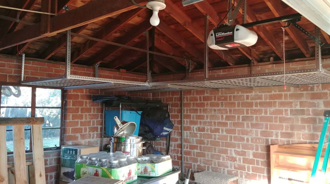 Garage hanging racks